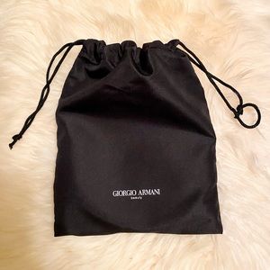 Giorgio Armani Black Cosmetic Bag